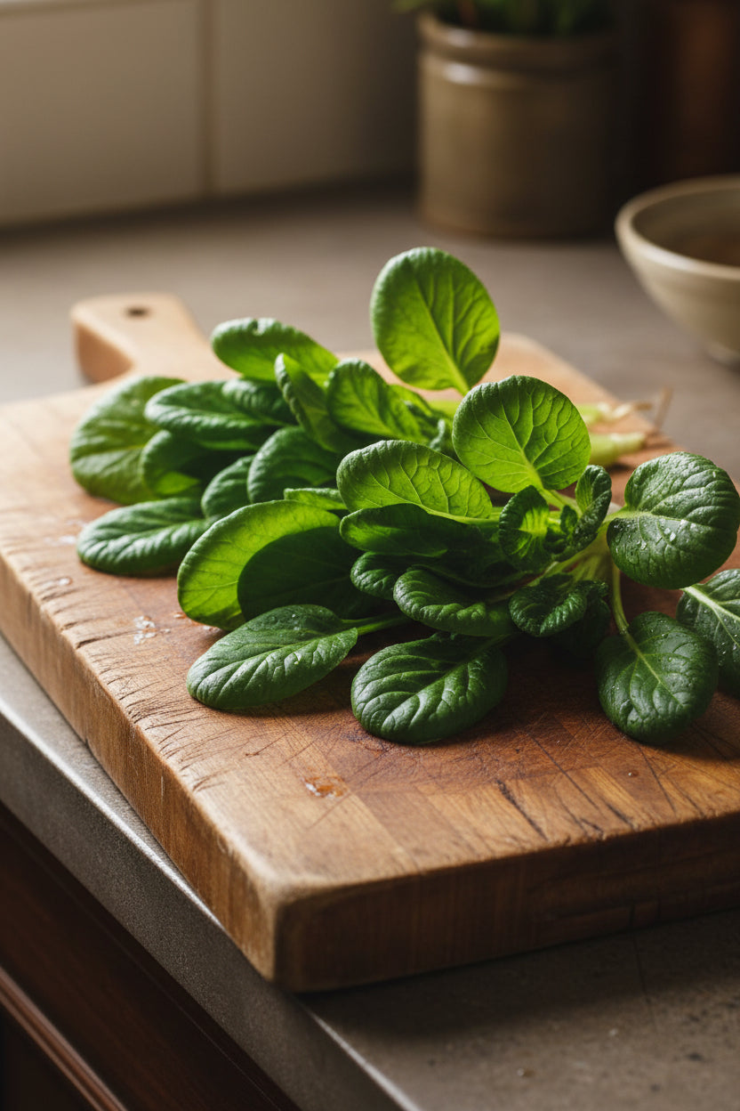 Asian Greens - Tatsoi - Bunch