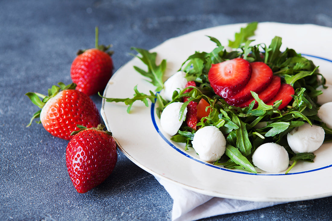 Strawberry & Mozarella Salad Recipe