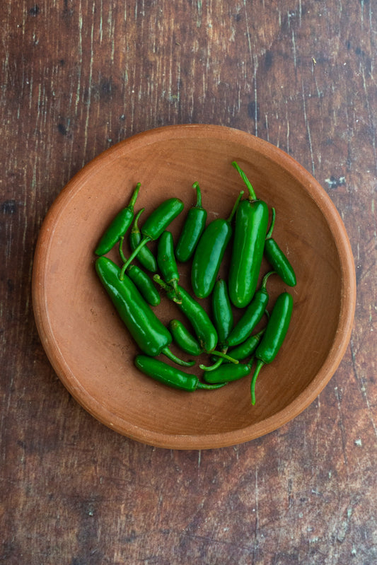 Chili Pepper - Hot - Serrano Green
