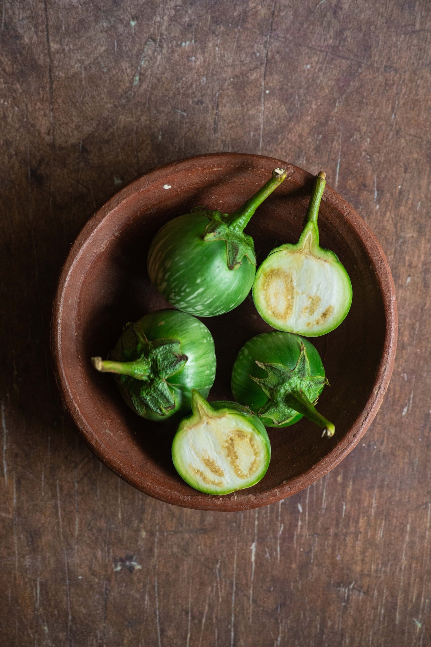 Eggplant, Round Green